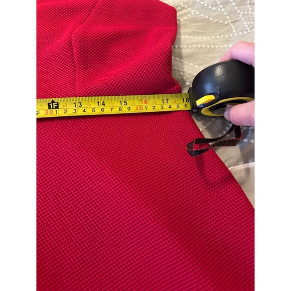 Torrid Sexy Red Sleeveless A-Line flare textured Dress woman’s 0 rockabilly BBW - Picture 13 of 16